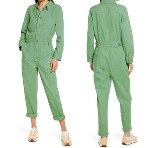 Madewell Garment Dyed Relaxed Coverall Jumpsuit